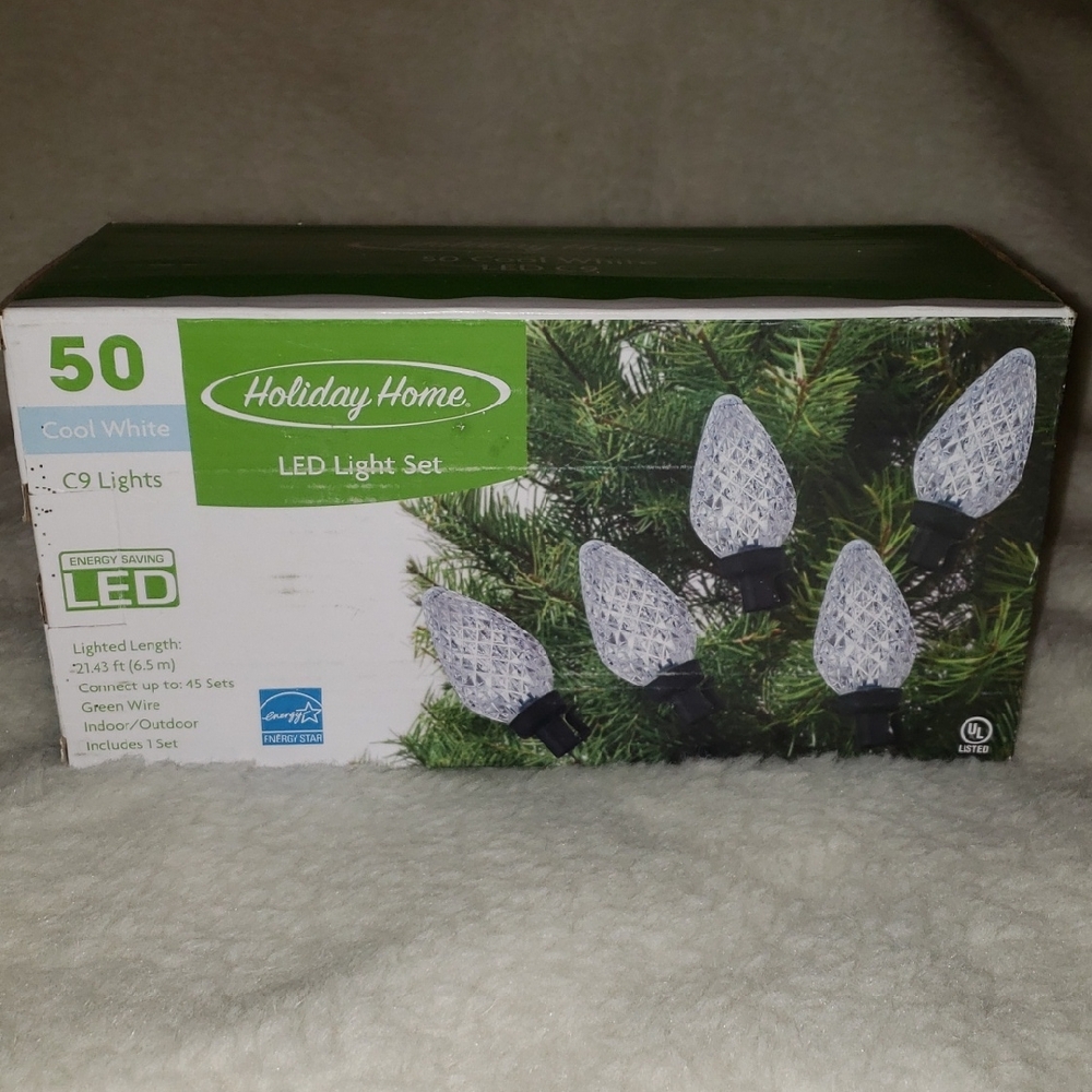 Cool White LED 50 Light Set